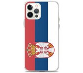 Coque Télephone Drapeau Serbia - iPhone 12 Pro