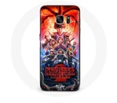 Coque pour Samsung Galaxy S6 edge Stranger Things Affiche Saison 2