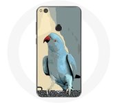 Coque pour Huawei P8 Lite 2017 Perruches perroquets Bleu