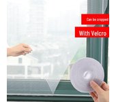 Parche autoadhesivo para reparación de mosquiteras: Cinta adhesiva para cortinas y ventanas en blanco y negro