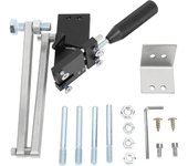 Afilador de cuchillas para cortadora de césped ajustable 15 grados ?45 grados para afilar cuchillas de cortacésped rectas y estándar
