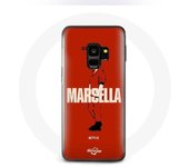 Coque pour Samsung Galaxy S9 La casa de papel Marsella dessin