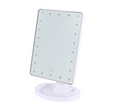 Espejo de maquillaje de sobremesa Supretto con luz (7923)