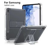 Funda con soporte para Samsung Galaxy Tab A8 10,5  Tab A7 Lite 8,7  S7 11'' S8Plus S8 Ultra 14,6 Funda transparente para Samsung Tab S7 Fe Funda protectora tab a7 lite 8.7 inch