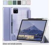 Funda de cuero para Xiaomi Mi Pad 6 Pro, funda transparente de 11  con portalápices, funda inteligente para Xiaomi Pad 6, Mi Pad 6 Pro 2023 MI Pad 6 11 2023 gris