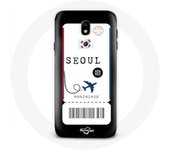 Coque pour samsung galaxy S4 Billet d'avion Seoul Corée du Sud