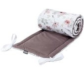 Protector de cuna choco fantasía