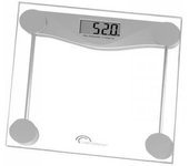 Báscula electrónica LITTLE BALANCE 8193 SB2 - Tapa de cristal templado transparente - 160 kg / 100 g