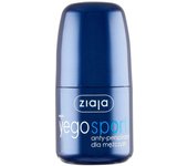 Ziaja Yego Antitranspirante roll-on deportivo para hombre, 60 ml - Protección duradera para estilos de vida activos