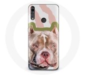 Coque pour Huawei p30 lite Chien de Pitbull marron