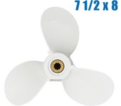 Hélice de motor de barco 6E0-45941-01-EL 7 1/2 x 8 -BA para Yamaha 4-6hp, hélice para hidea Parsun 4-6hp