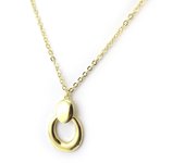 Les Trésors De Lily [N5004] - Collar dorado de diseño 'Cléopatra' oro