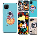 Funda de astronauta espacial para Honor 50 Pro 8X 9X, funda para Huawei P30 P40 P20 Lite Nova 5T P Smart 2019 2021 Huawei P20