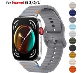 Correa de silicona para Huawei Watch FIT 3, accesorios de correa, pulsera deportiva de repuesto, correa para HUAWEI fit 2 1 For huawei Fit 3