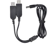 Adaptador USB dual con acoplador de CC NP-FZ100, batería ficticia para Sony A7III, A9, A7RIII, A7SIII