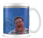 Jurassic Park 30th Anniversary Code Mug One Size azul/blanco