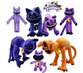 30cm bichos sonrientes de peluche de juguete Catnap muñeco de peluche decoración Hoppy Hopscotch Bobby Bearhug Plushie muñeco de peluche suave regalo para niños blanco
