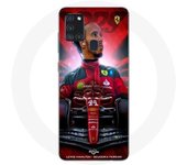 Coque Maniacase pour Samsung Galaxy A21s Lewis Hamilton Ferrari officiel