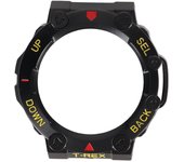 Funda protectora para reloj Amazfit T Rex 2 con cortes precisos y resistente a golpes. negro