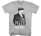 Peaky Blinders Camiseta unisex para adultos Tommy Shelby S gris