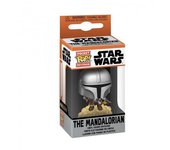Funko POP! Llavero: Star Wars - El mandaloriano 4 cm