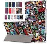Funda con soporte para iPad 7, 8, 9, 10, Funda de cuero duro inteligente para iPad 10, 2, 10, 9, Funda para iPad 8, 9, 10. ª generación iPad 7 / 8 / 9 10.2" negro