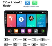 Reproductor Multimedia de vídeo para coche, Radio Estéreo Universal, GPS, 2 Din, Android, 9 pulgadas, para Volkswagen, Nissan, Hyundai, Kia, Toyota 7inch,1+16GB