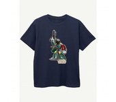 Star Wars Boys Boba Fett Character T-Shirt 9-11 Years azul marino