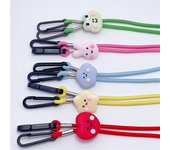 Correa ajustable antipérdida con dibujos animados para colgar en el cuello, cadena para gafas, cadena para mascarillas style1