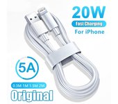 Cable USB para iPhone 14 13 11 12 Pro Max Mini XS Cable de carga rápida para teléfono Cable de datos para iPad Cable de cargador Accesorios
