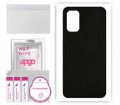 apgo Protective Skin Sticker for the back compatible with Xiaomi Redmi 9T, Wrap Film, Foil, Vinyl - Pattern Matrix