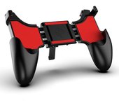 Soporte retráctil para dos mandos de juegos para juegos móviles Red rojo
