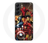 Coque pour Samsung Galaxy S21 FE Avengers invaders Anciens soldats