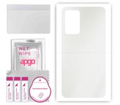 apgo Skin Adhesivo Protector para la Parte Trasera Compatible con Oukitel C21, Película Envolvente, Lámina, Vinilo - Patrón Transparente Mate