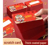 Tarjetas de Rasca y Gana Creativas para Niños: Pequeños Boletos de Sorteo para Puntos