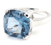Anillo de plata turquesa 'único' 52