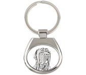 Neapolitan Mastiff, Mastino Napoletano - keychain with a dog, keychain with a print, personalized pendant from the Art-Dog brand plata