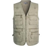 Chaleco de hombre Moda Primavera y Otoño Chaleco casual al aire libre XL