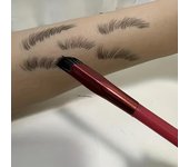 Brocha de maquillaje, herramienta de brocha para cejas, brocha multifunción para cejas, brocha para cejas en ángulo, brocha correctora para cejas 2pc