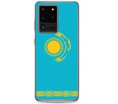 Coque Téléphone - Samsung - Galaxy S20 Plus - Drapeau Kazakhstan - Souple - Multicolore