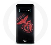 Coque Samsung galaxy S10 slb benfica fond noir