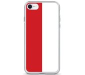 Funda iPhone - Monaco - SE 2020 - Drapeau - Souple - Multicolore