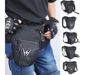 Bolsa Universal para pierna de motocicleta, riñonera impermeable, cinturón para muslo, cadera, conducción al aire libre, correr, deporte, Moto, Bolsa lateral para cafe racer