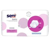 Pañales extra anatómicos Seni San Plus, paquete de 30