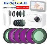 Filtros de lente para Insta360 GO 3S, juego de filtros ND ND8, ND16, ND32, ND64, filtro protector UV CPL para kits de accesorios Insta 360 GO3S