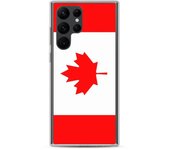 Coque Téléphone - Samsung - Galaxy S10e - Drapeau Canada - Souple - Multicolore
