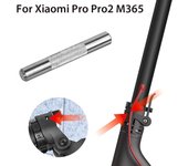 Cerraduras reforzadas para patinete eléctrico plegable, pestillo de reparación, hebilla, ganchos, Pin para Xiaomi M365 PRO PRO 2, Perno de hebilla plegable plata