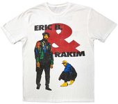 Eric B.. & Rakim Camiseta de algodón unisex para adultos con estampado Don't Sweat Back L blanco