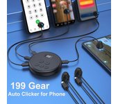 Herramienta de clic automático de clic continuo para reemplazo de teléfono, herramienta de presión de pantalla automática para juegos Click Head for G30