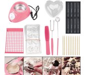 Calentador de cera de caramelo con molde, herramienta de cocina, crisol eléctrico para derretir Chocolate, vela perfumada artesanal, jabón y mantequilla L
